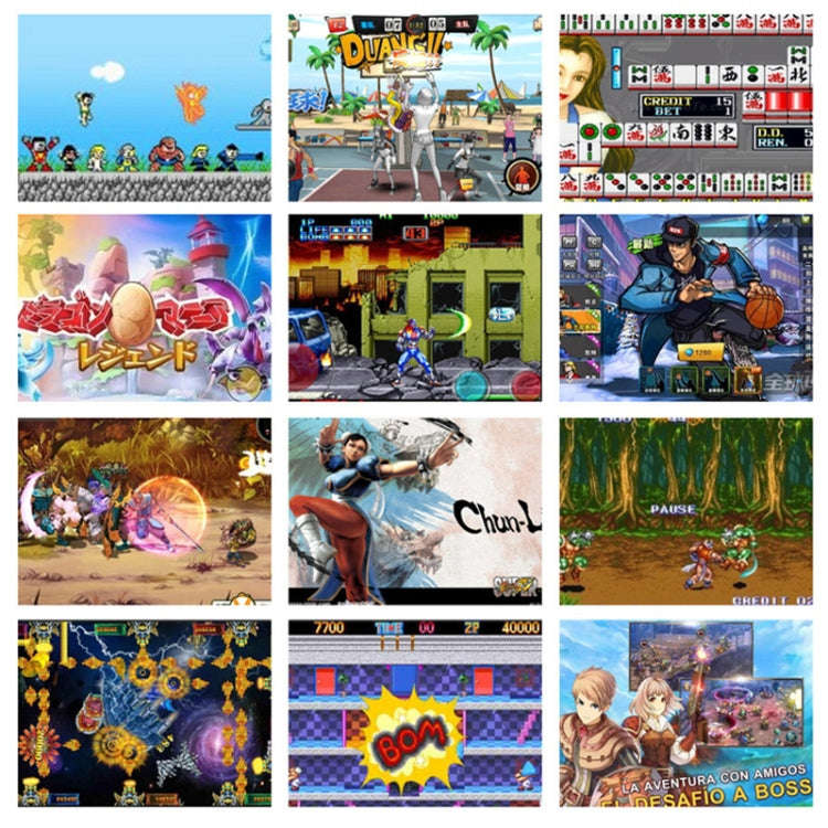 X20 mini Classic Games Handheld Game Console with 4.3 inch Screen & 8GB Memory(Yellow)