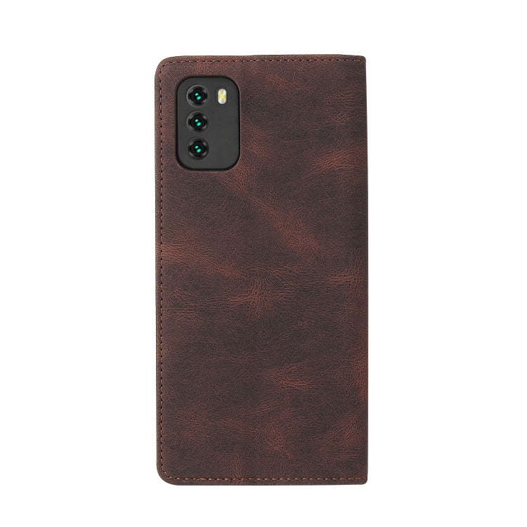 For Xiaomi Redmi Note 10 Simple Suction Closure Horizontal Flip Leather Case with Holder & Card S...