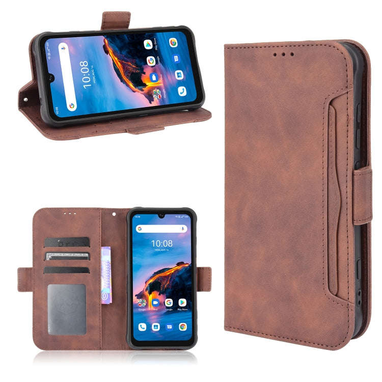 For UMIDIGI Bison Pro Skin Feel Calf Pattern Horizontal Flip Leather Case with Holder & Card Slot...