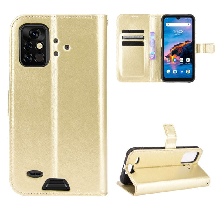 For UMIDIGI Bison Pro Crazy Horse Texture Horizontal Flip Leather Case with Holder & Card Slots &...