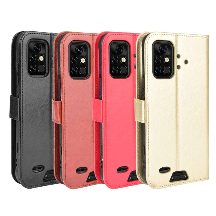 For UMIDIGI Bison Pro Crazy Horse Texture Horizontal Flip Leather Case with Holder & Card Slots &...
