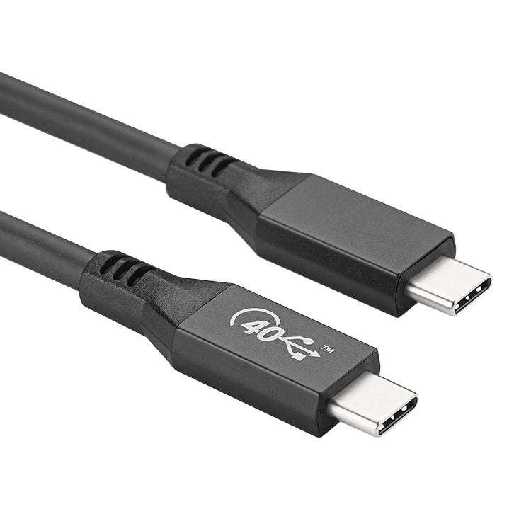 100W USB-C / Type-C 4.0 Male to USB-C / Type-C 4.0 Male Full-function Data Cable for Thunderbolt ...