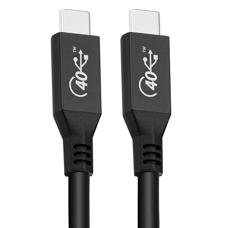 100W USB-C / Type-C 4.0 Male to USB-C / Type-C 4.0 Male Full-function Data Cable for Thunderbolt ...