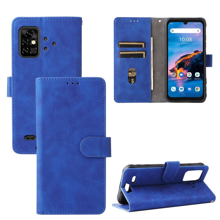 For UMIDIGI Bison Pro Solid Color Skin Feel Magnetic Buckle Horizontal Flip Calf Texture PU Leath...