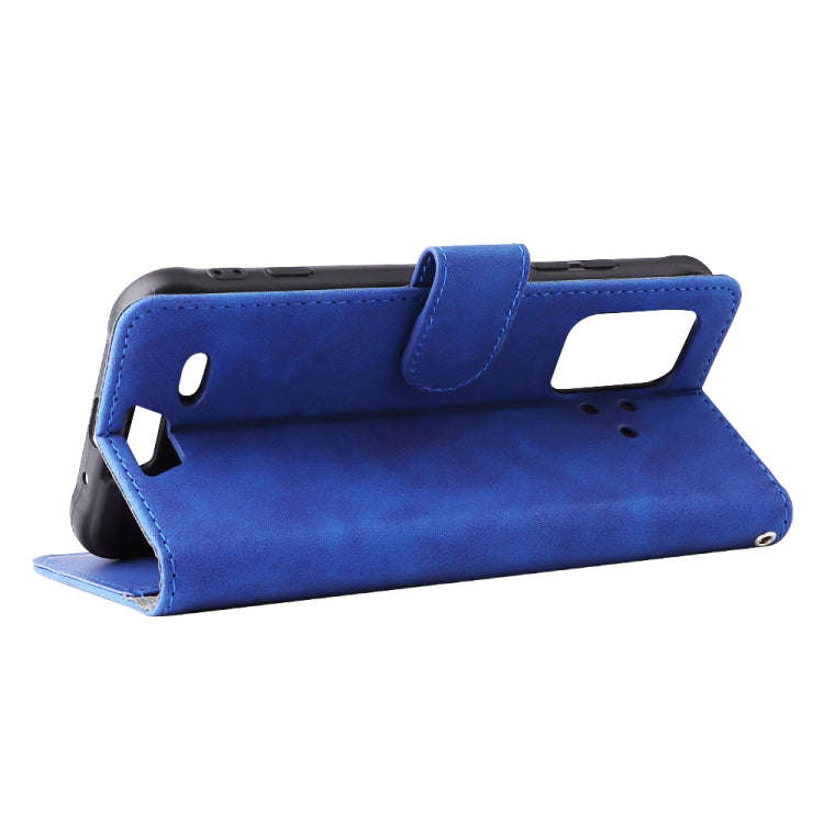 For UMIDIGI Bison Pro Solid Color Skin Feel Magnetic Buckle Horizontal Flip Calf Texture PU Leath...
