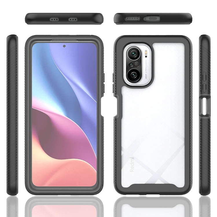 For Xiaomi Poco F3 / Redmi K40 Starry Sky Solid Color Series Shockproof PC + TPU Protective Case ...