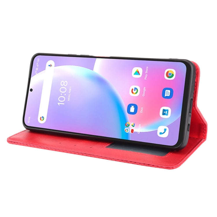 For Umidigi A11 Pro Max Magnetic Buckle Retro Crazy Horse Texture Horizontal Flip Leather Case wi...