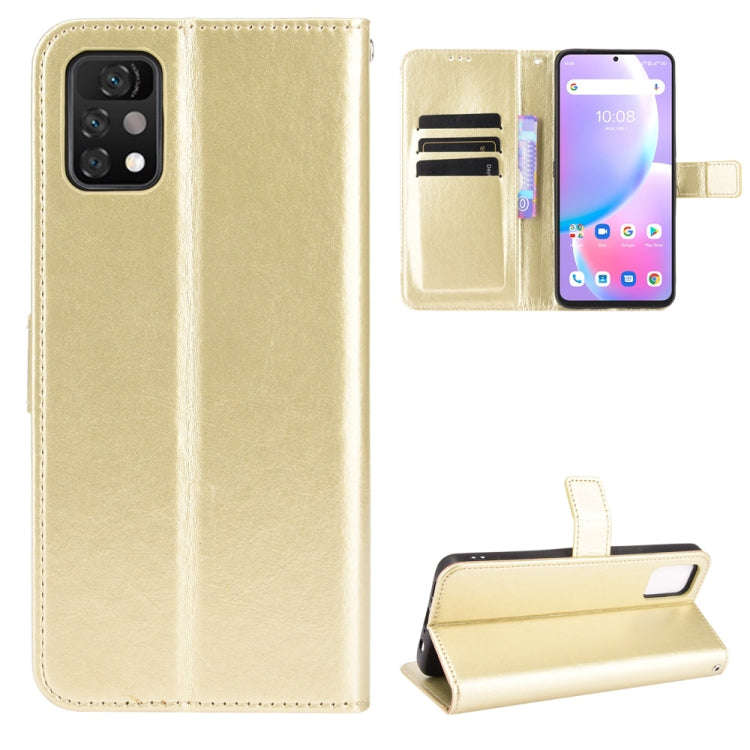 For Umidigi A11 Pro Max Crazy Horse Texture Horizontal Flip Leather Case with Holder & Card Slots...
