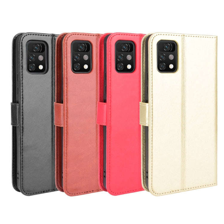 For Umidigi A11 Pro Max Crazy Horse Texture Horizontal Flip Leather Case with Holder & Card Slots...