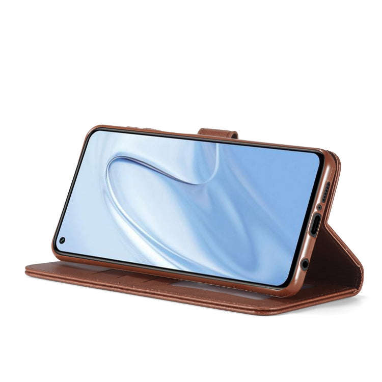 For Xiaomi Redmi Note 10 Lite LC.IMEEKE Calf Texture Horizontal Flip Phone Leather Case with Hold...