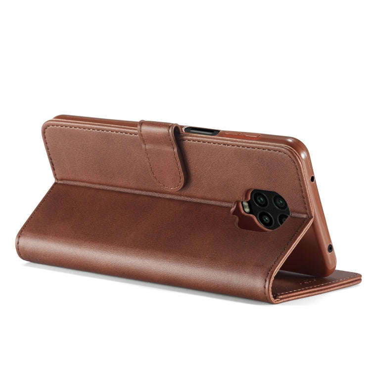 For Xiaomi Redmi Note 10 Lite LC.IMEEKE Calf Texture Horizontal Flip Phone Leather Case with Hold...