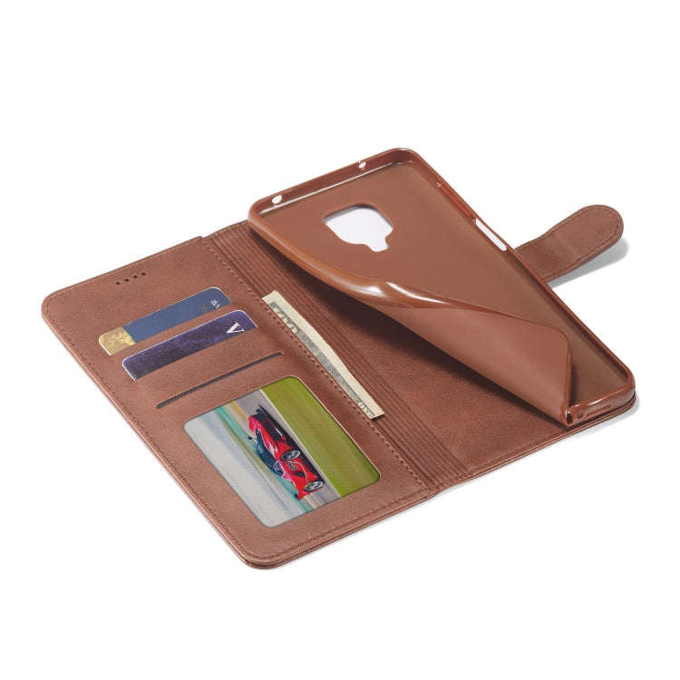 For Xiaomi Redmi Note 10 Lite LC.IMEEKE Calf Texture Horizontal Flip Phone Leather Case with Hold...