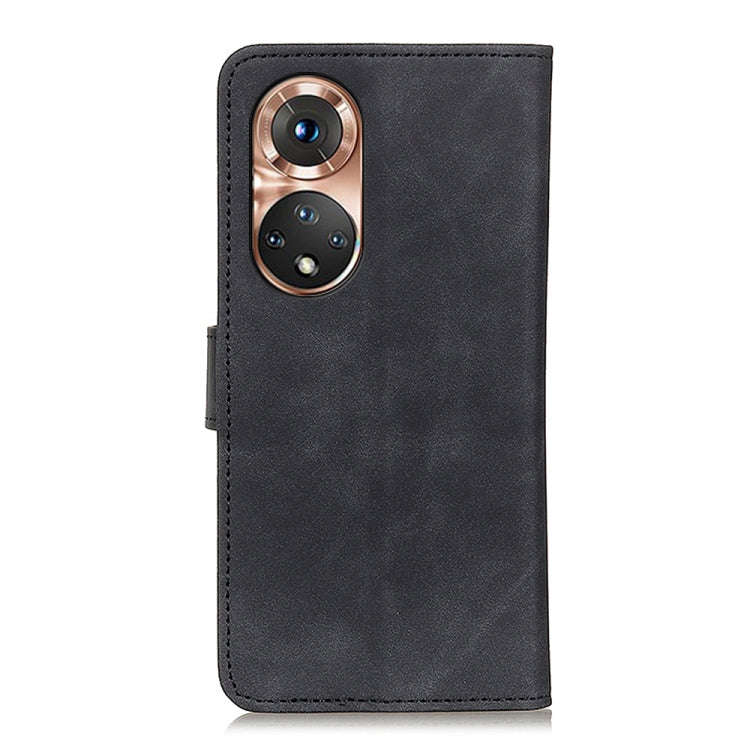 For Huawei nova 9 KHAZNEH Retro Texture Horizontal Flip Leather Phone Case(Black)