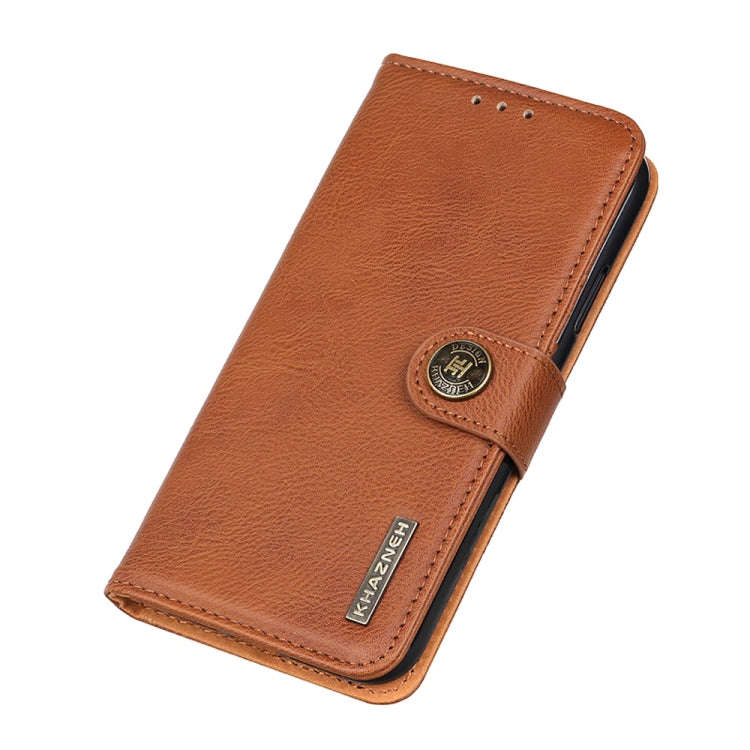 For Xiaomi Redmi Note 11 Pro / Redmi Note 11 Pro+ 5G / Mi 11i KHAZNEH Cowhide Texture Horizontal ...