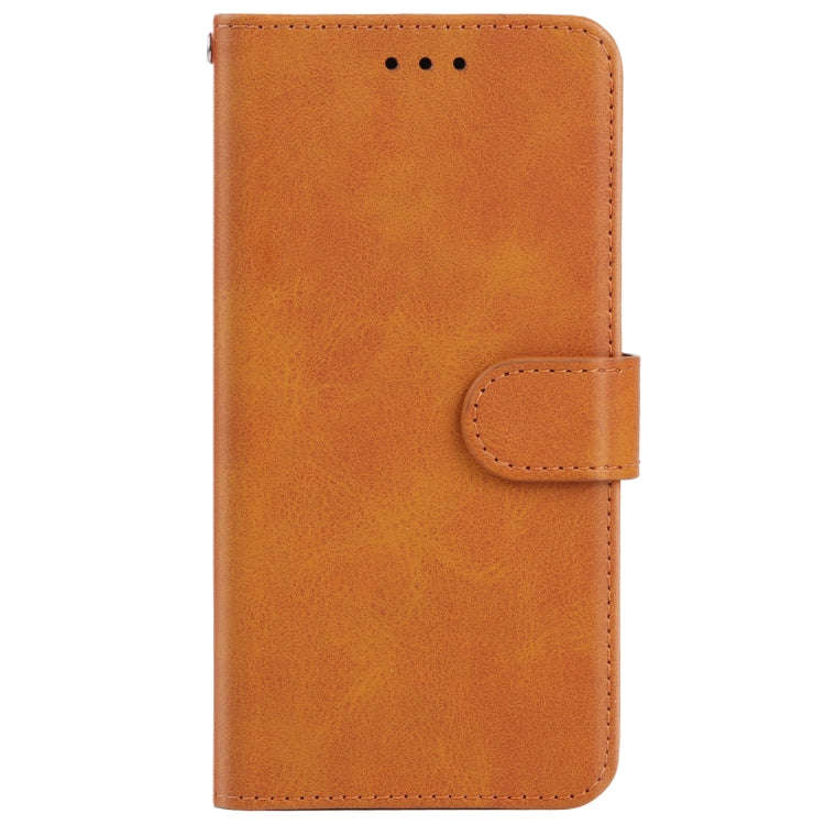 Leather Phone Case For Blackview BL6000 Pro 5G(Brown)