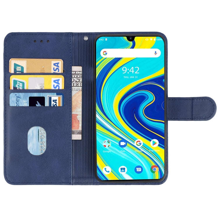 Leather Phone Case For UMIDIGI A7 Pro(Blue)