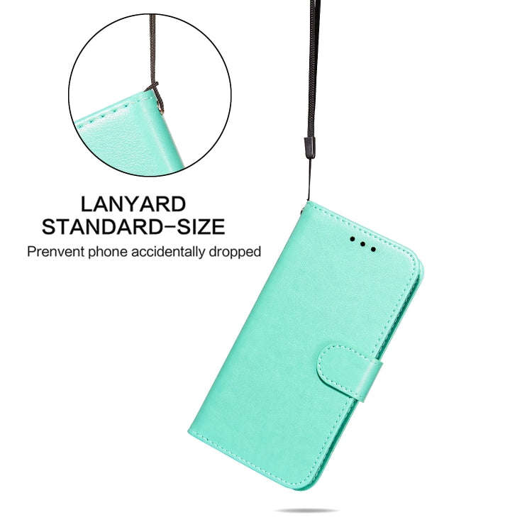 For Xiaomi Redmi Note 11 Solid Color Leather Phone Case with Holder & Card Slots & Wallet & Lanya...