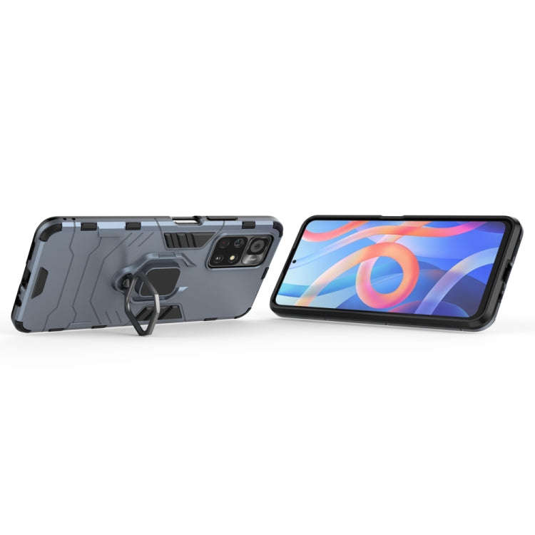 For Xiaomi Redmi Note 11 China / Poco M4 Pro 5G PC + TPU Shockproof Protective Phone Case with Ma...