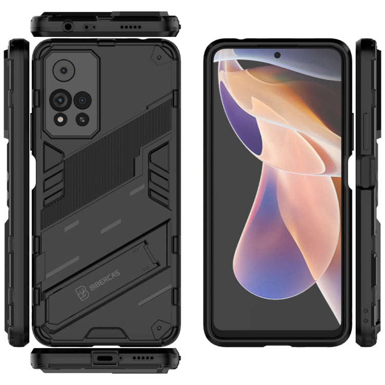 For Xiaomi Redmi Note 11 Pro / Note 11 Pro+ Punk Armor 2 in 1 PC + TPU Shockproof Phone Case with...