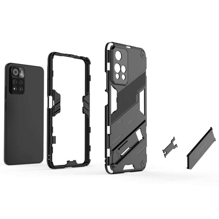 For Xiaomi Redmi Note 11 Pro / Note 11 Pro+ Punk Armor 2 in 1 PC + TPU Shockproof Phone Case with...