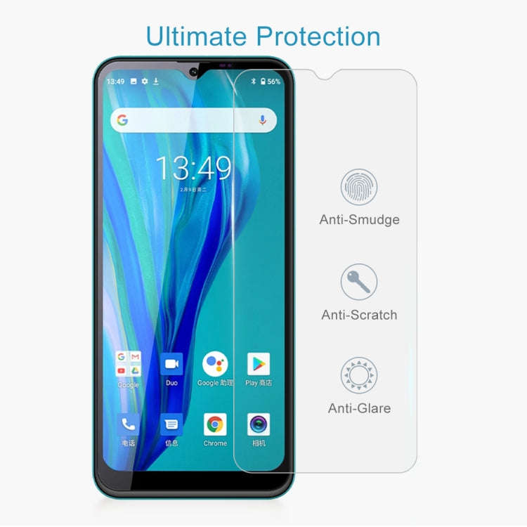 10 PCS 0.26mm 9H 2.5D Tempered Glass Film For Oukitel C23 Pro