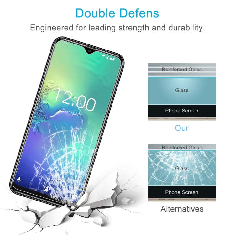 10 PCS 0.26mm 9H 2.5D Tempered Glass Film For Oukitel C15 Pro