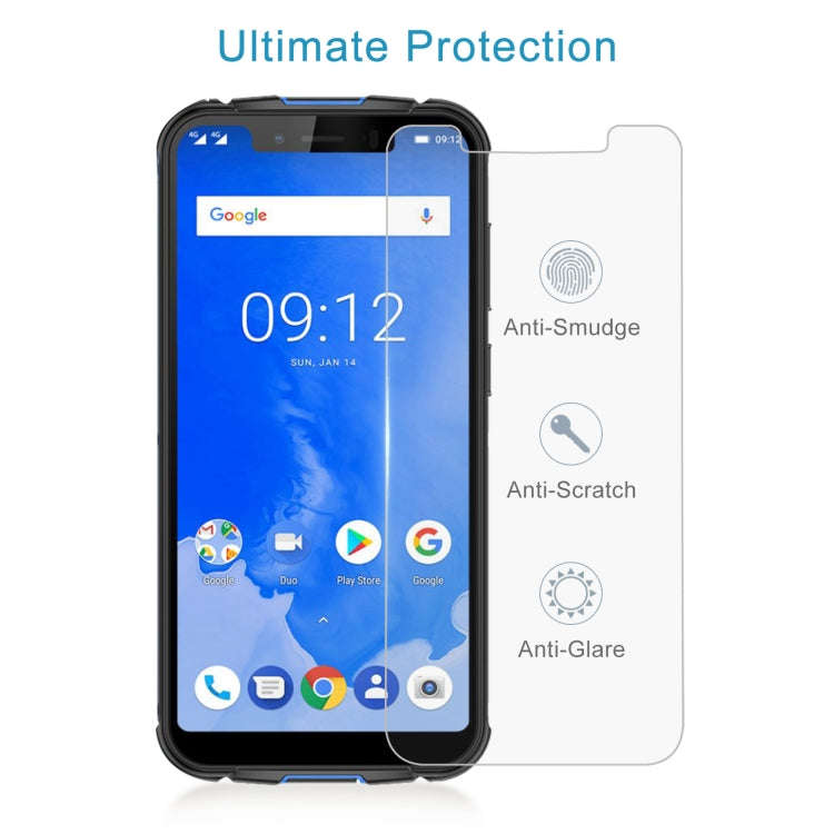10 PCS 0.26mm 9H 2.5D Tempered Glass Film For Ulefone Armor 5 / 5S