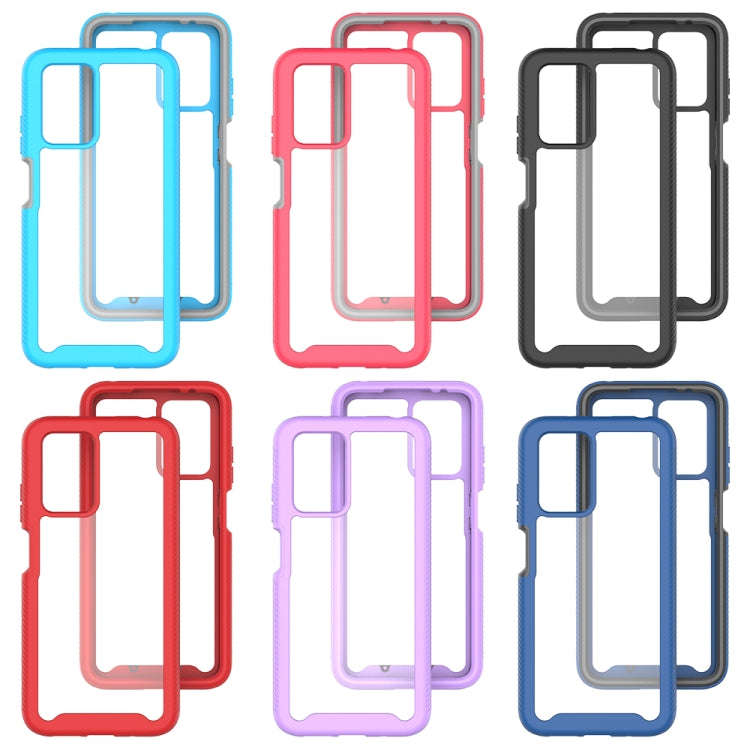 For Xiaomi Redmi 10 Starry Sky Solid Color Series Shockproof PC + TPU Phone Case(Black)