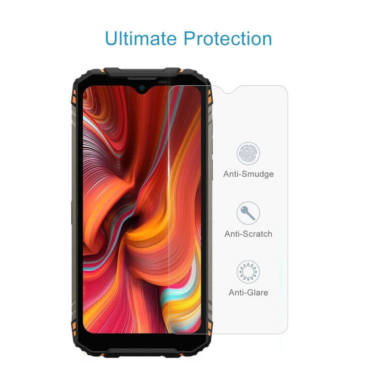 10 PCS 0.26mm 9H 2.5D Tempered Glass Film For Doogee S96 Pro