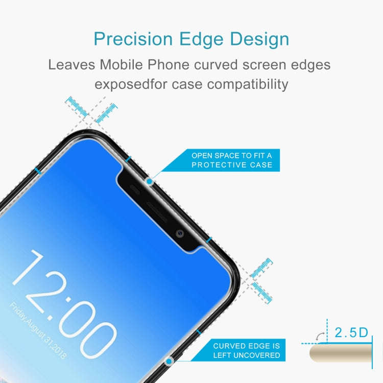 10 PCS 0.26mm 9H 2.5D Tempered Glass Film For Oukitel C12 Pro
