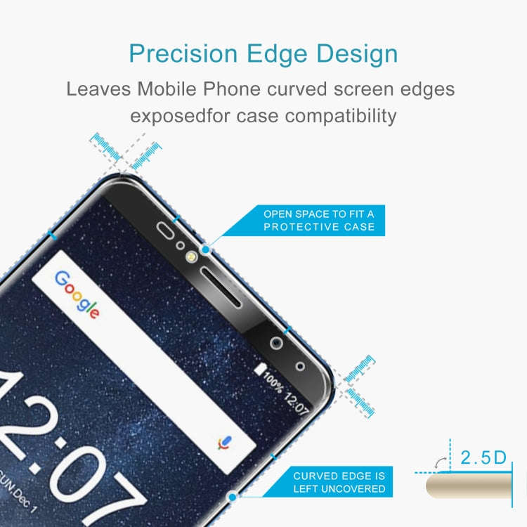 10 PCS 0.26mm 9H 2.5D Tempered Glass Film For Oukitel K6