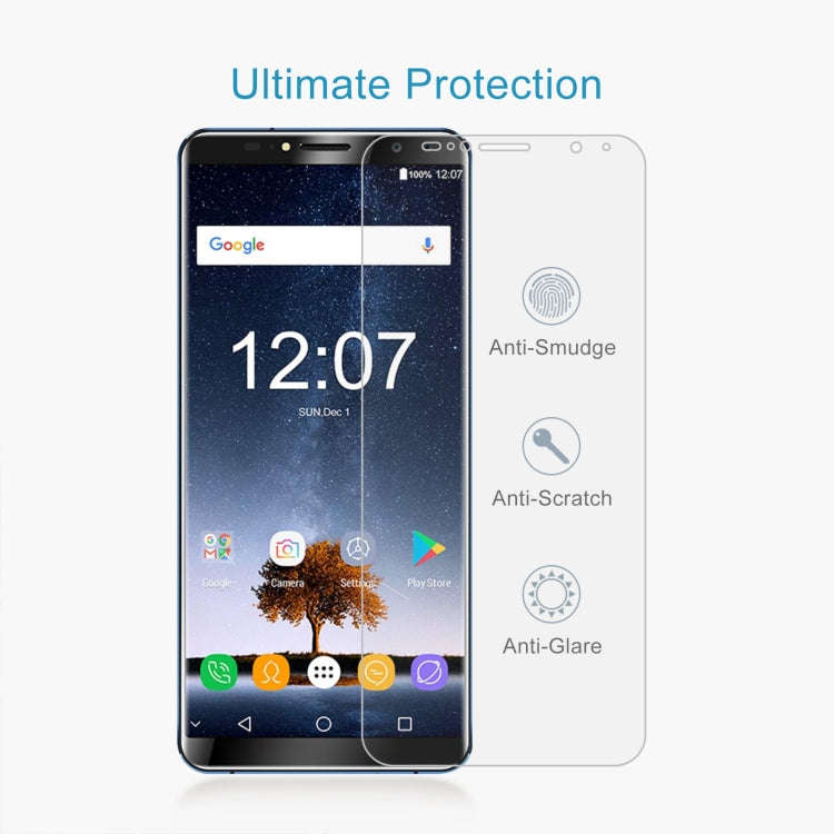 10 PCS 0.26mm 9H 2.5D Tempered Glass Film For Oukitel K6