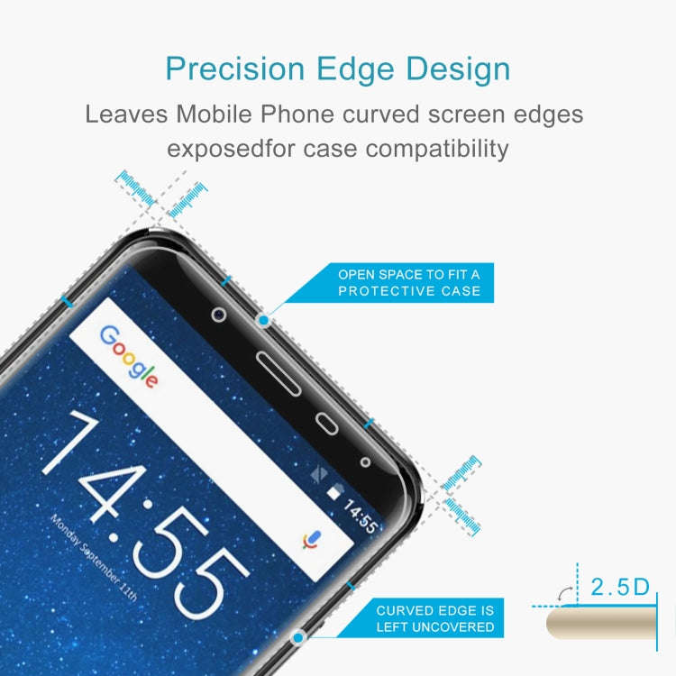 10 PCS 0.26mm 9H 2.5D Tempered Glass Film For Oukitel K5000