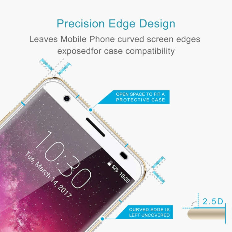 10 PCS 0.26mm 9H 2.5D Tempered Glass Film For Oukitel K6000 Plus