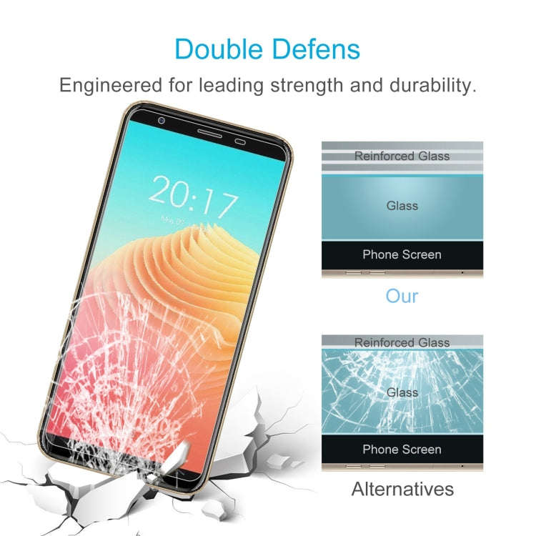 10 PCS 0.26mm 9H 2.5D Tempered Glass Film For Ulefone S9 Pro