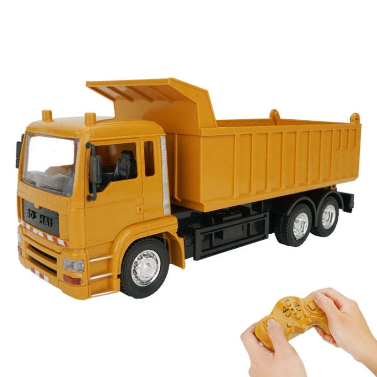 MoFun 3824 2.4G 10-channel Remote Control Simulation Engineering Vehicle, Style:Dump Truck