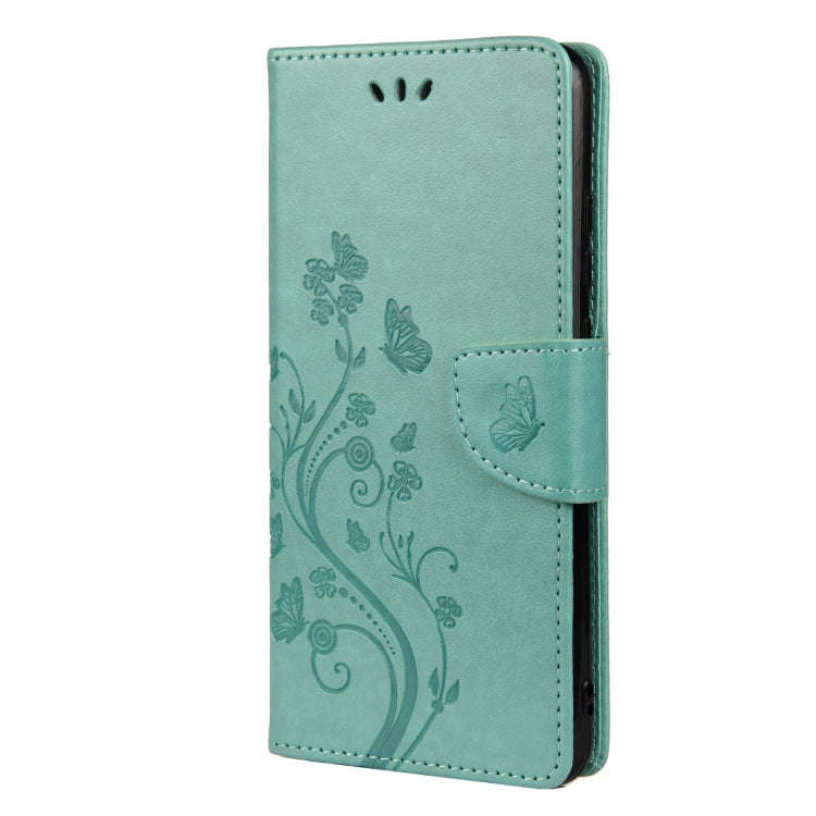 For Xiaomi Redmi Note 11 Pro Butterfly Flower Pattern Horizontal Flip Leather Phone Case with Car...
