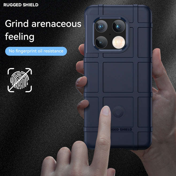 For OnePlus 10 Pro 5G Full Coverage Shockproof TPU Phone Case(Blue)