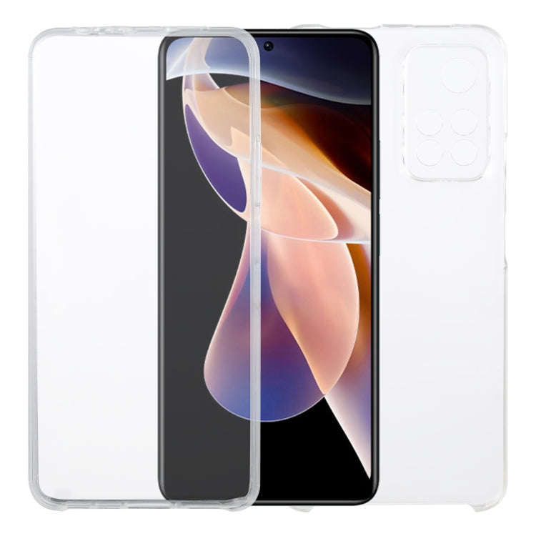 For Xiaomi Redmi Note 11 Pro PC+TPU Double-Sided All-Inclusive Transparent Phone Case