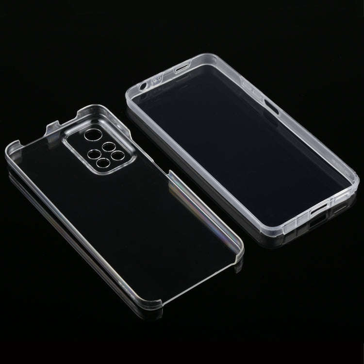 For Xiaomi Redmi Note 11 Pro PC+TPU Double-Sided All-Inclusive Transparent Phone Case