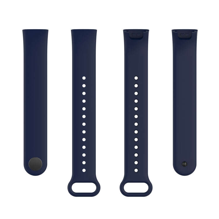 For Xiaomi Redmi Smart Band Pro Silicone Watch Band(Ink Blue)
