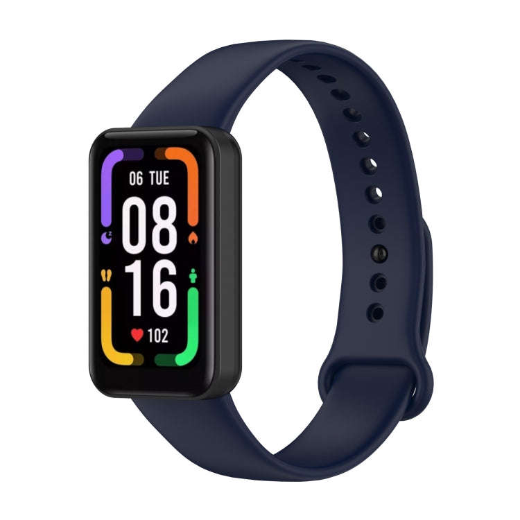 For Xiaomi Redmi Smart Band Pro Silicone Watch Band(Ink Blue)