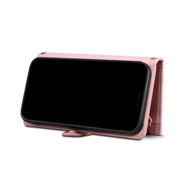 For Motorola Edge S30 Retro Frosted Leather Phone Case(Rose Gold)