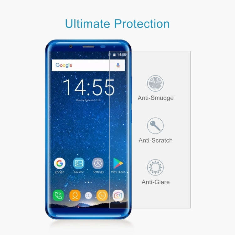 10 PCS 0.26mm 9H 2.5D Tempered Glass Film For Oukitel K5000