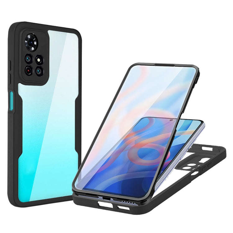For Xiaomi Redmi Note 11 5G China Acrylic + TPU 360 Degrees Full Coverage Shockproof Phone Case(B...