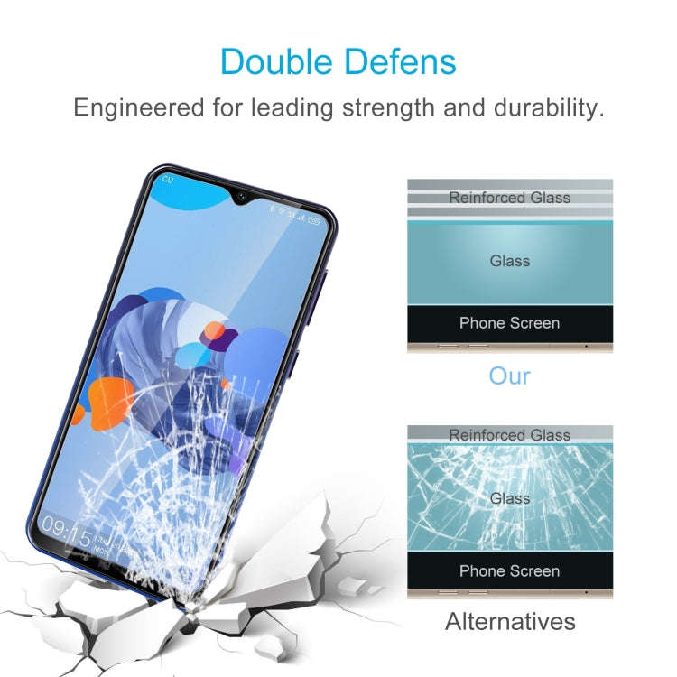 10 PCS 0.26mm 9H 2.5D Tempered Glass Film For Oukitel C19 Pro