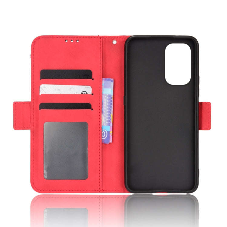 For Oukitel K9 Pro Skin Feel Calf Pattern Leather Phone Case(Red)