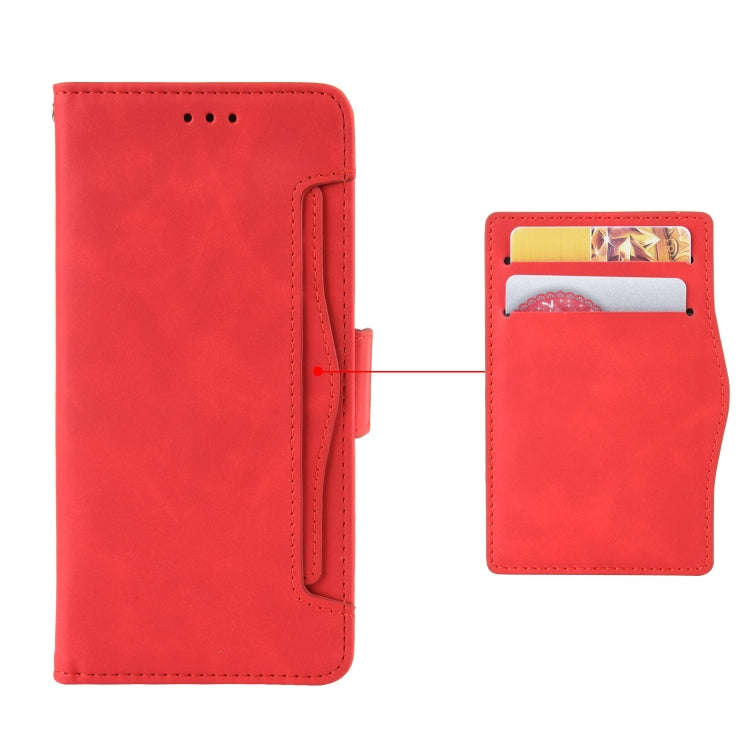 For Oukitel K9 Pro Skin Feel Calf Pattern Leather Phone Case(Red)