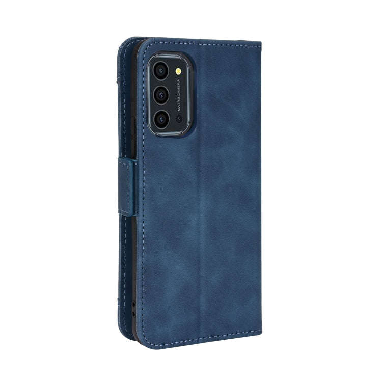 For Oukitel K9 Pro Skin Feel Calf Pattern Leather Phone Case(Blue)