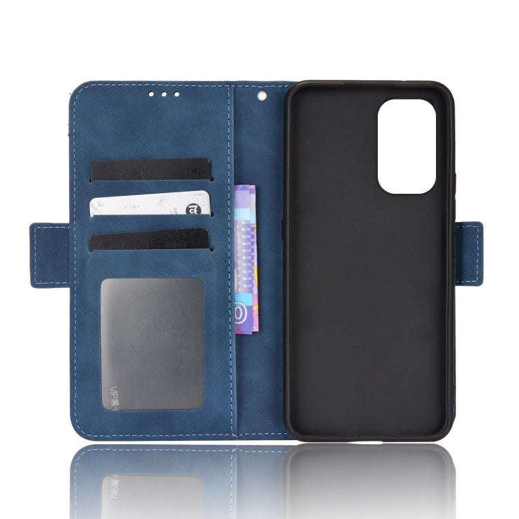 For Oukitel K9 Pro Skin Feel Calf Pattern Leather Phone Case(Blue)